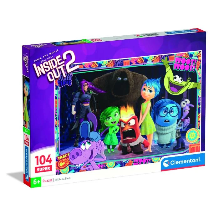 Clementoni Super Inside Out 2 -3 104 pcs