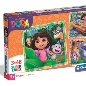 Clementoni Square Dora The Explor 3 X 48 Pcs