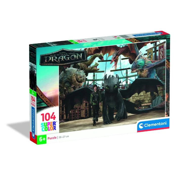 Clementoni How To Train Your Dragon 104 pcs