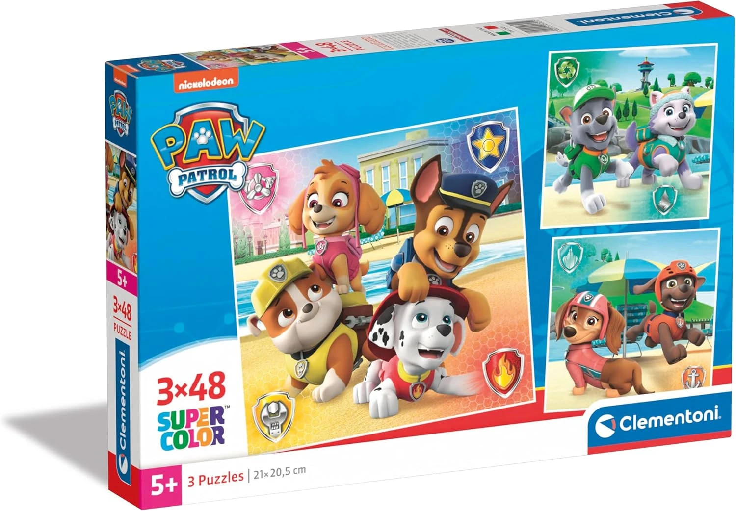 Clementoni Puzzle Paw Patrol 3x48 Pcs