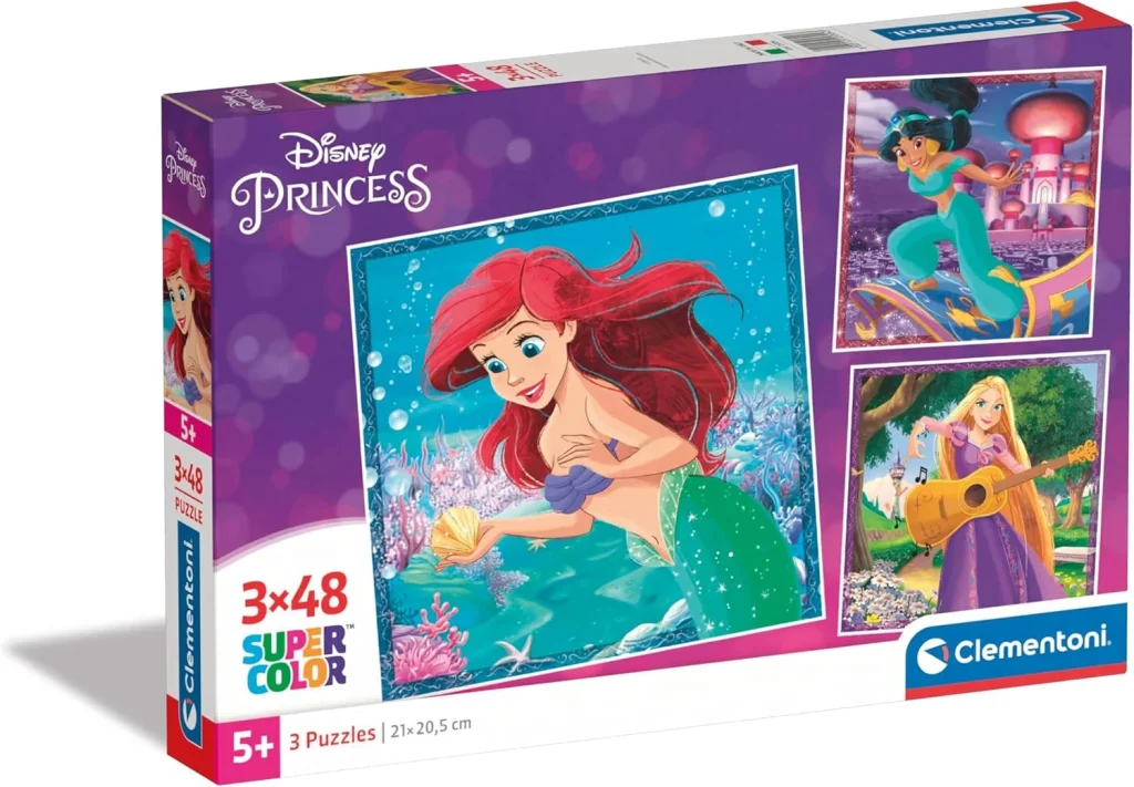 Clementoni Disney Princess 3x48 Pcs