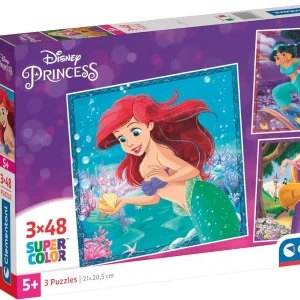 Clementoni Disney Princess 3x48 Pcs
