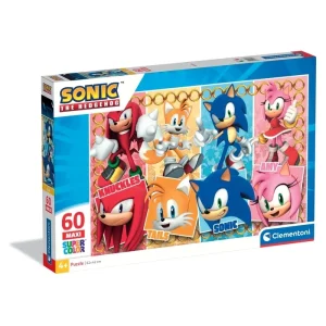 Clementoni Maxi Puzzle Sonic 60 Pcs