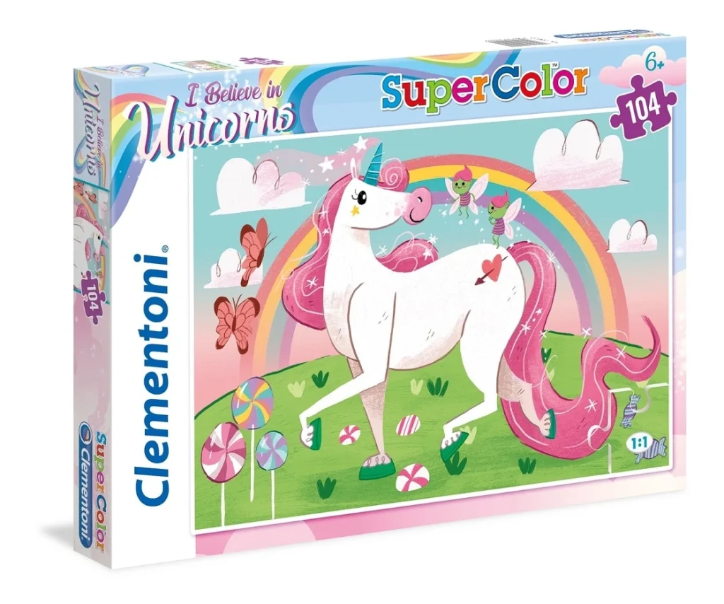Clementoni Believe In Unicorns 104 Pcs