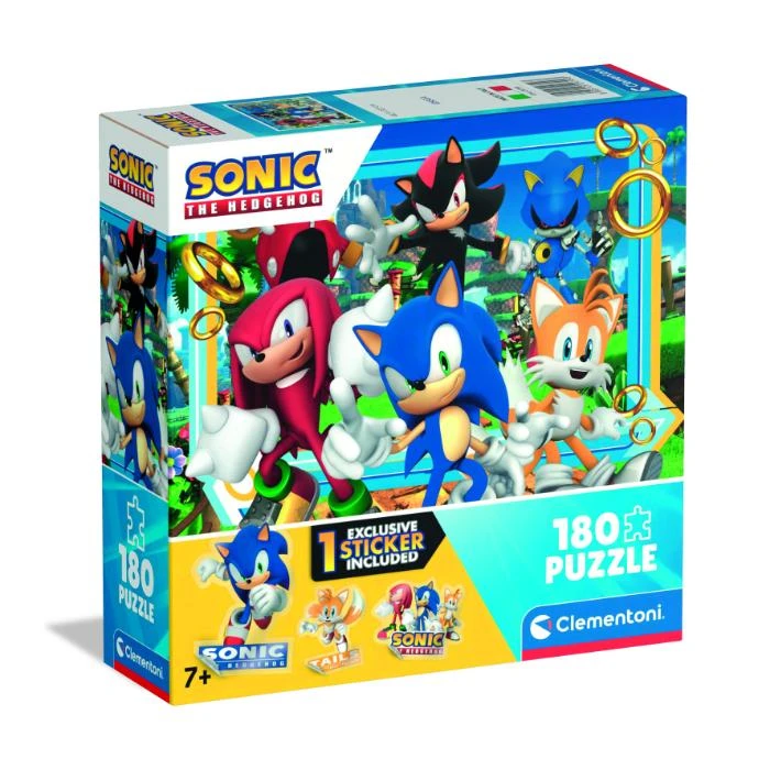 Clementoni Square Box Sonic 4- - 180 pcs