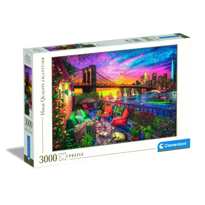 Clementoni Hqc Manhattan Balcony Sunset 2 3000ps