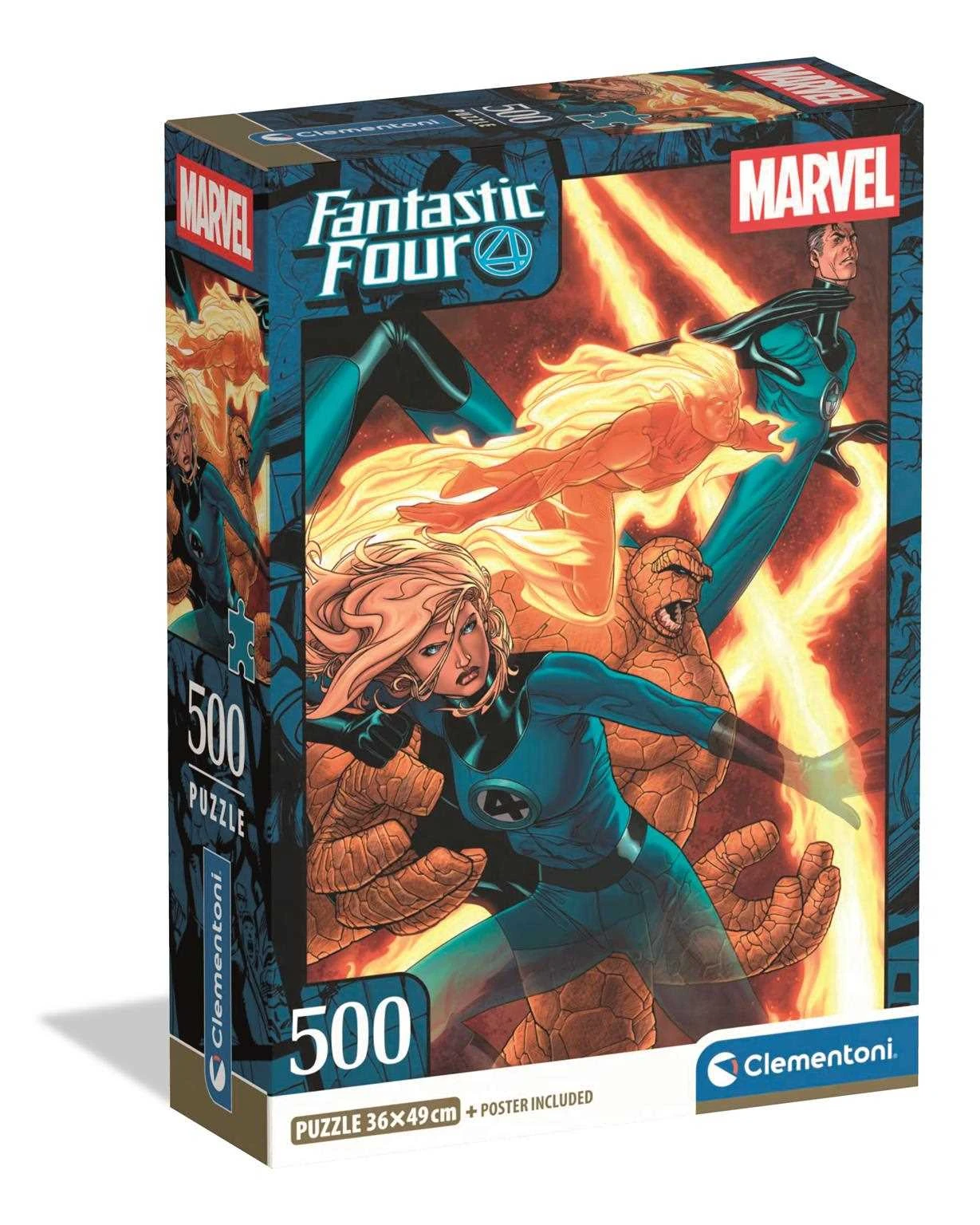 Clementoni Fantastic 4 2025 - Comp 500 Pcs.