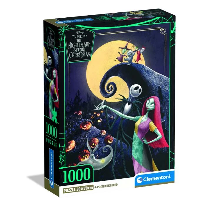 Clementoni Disney Nightmare Before Xmas - 1000 pcs