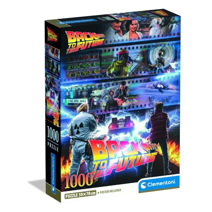 Clementoni Compact Cult Movies Back - 1000ps