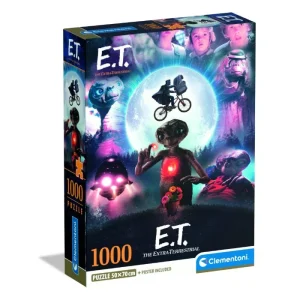 Clementoni Compact Cult Movies  - Et - 1000pcs