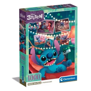 Clementoni Hqc Disney Stitch - Co 1000 Pcs