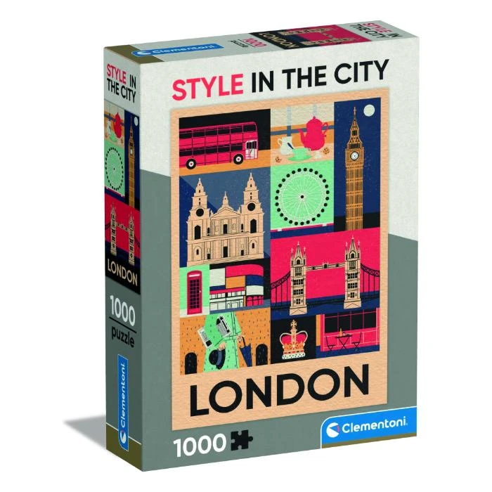 Clementoni Style City London Compac 1000 pcs