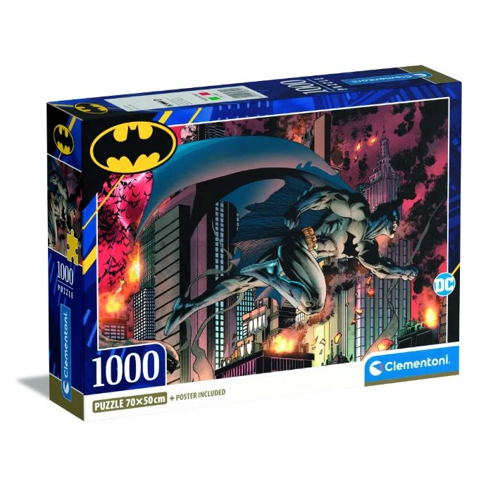 Clementoni Batman Compact Box - 1000 pcs