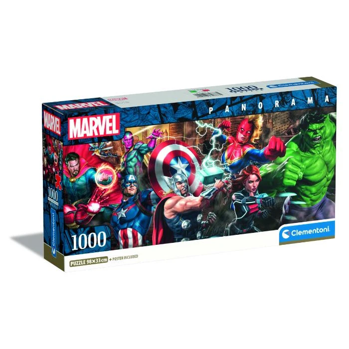 Clementoni Panorama Marvel Compact - 1000 pcs
