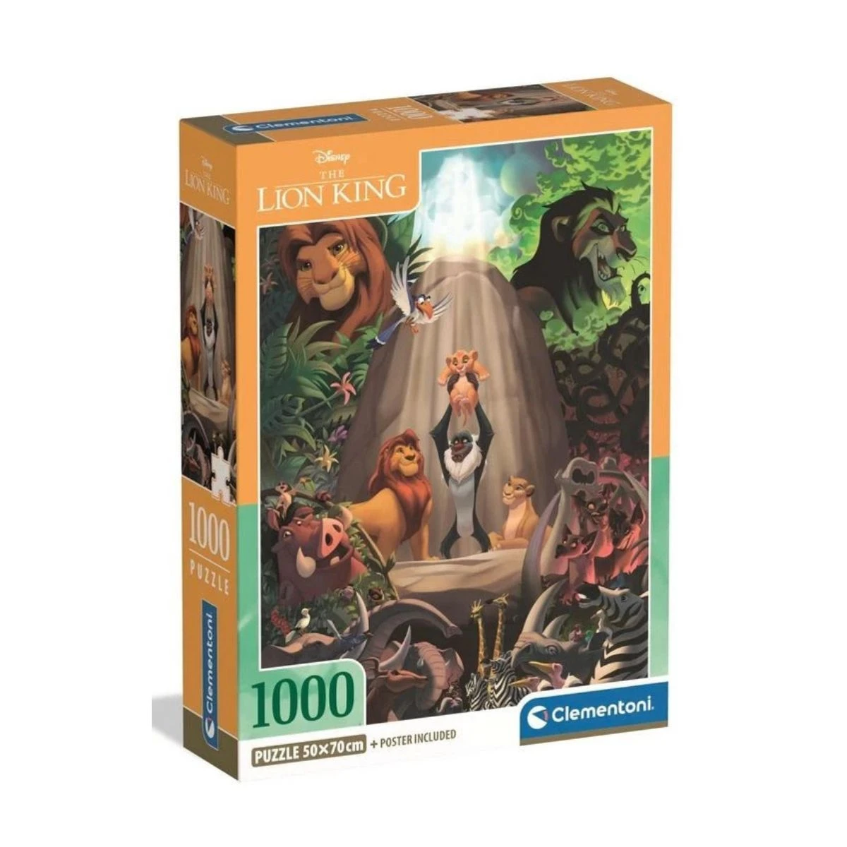 Clementoni Puzzle Disney The Lion King - 1000 Pcs