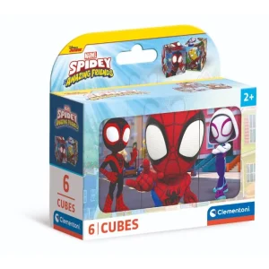 Clementoni Cubes 6 - Spidey & His Amazing Friends