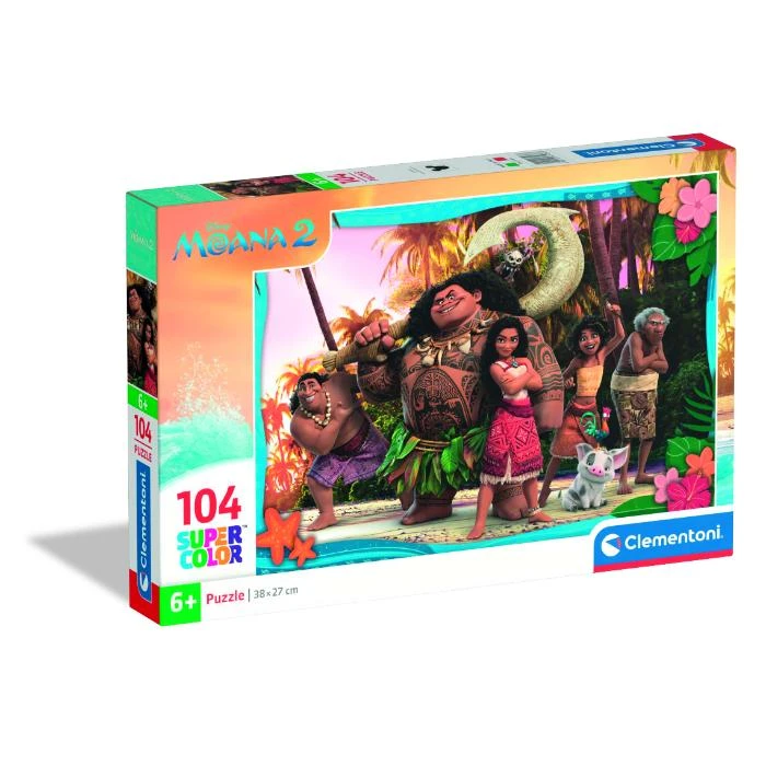 Clementoni Disney Moana 2 =Uk Only= - 104 pcs