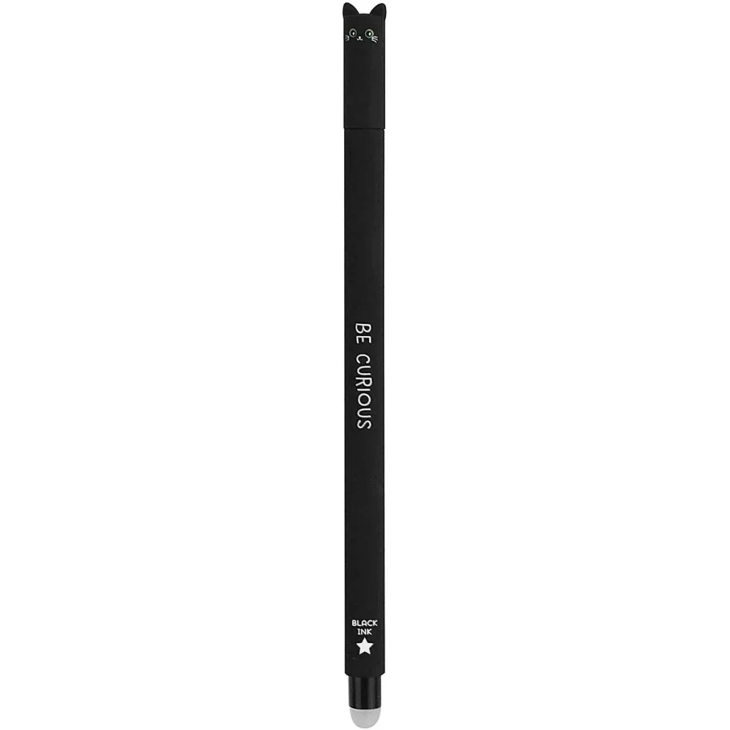 Erasable Pen Black - Kitty