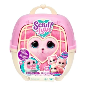 Scruff A Luvs Pink Pet Soft Toy