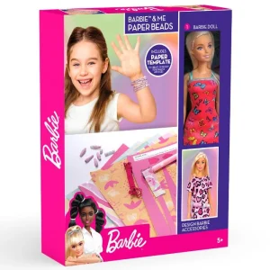 Barbie & Me Paper Beads Jewellery Craft Set