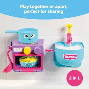 Tomy Toomies Bubble and Bake Bathtime Kitchen