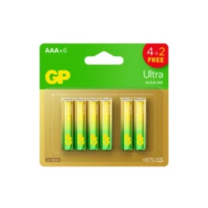 Batteries Gp Ultra 4 + 2 Aaa