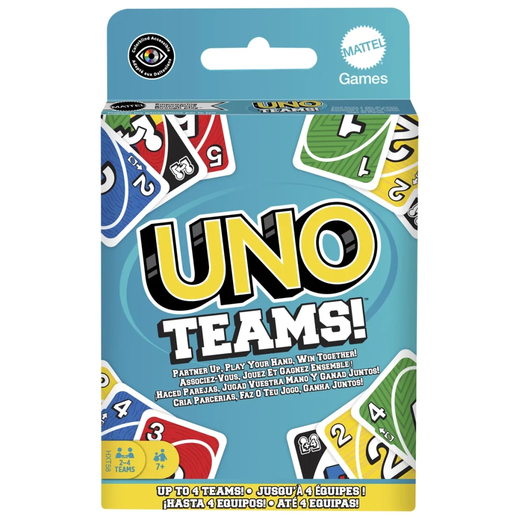 UNO Teams Family Card Game
