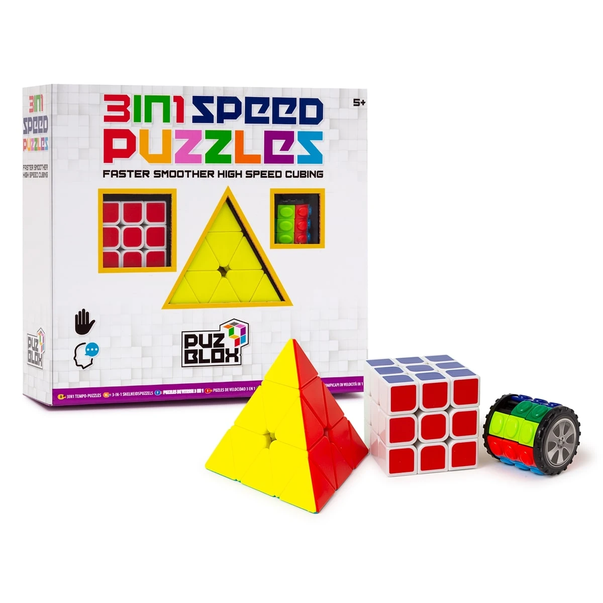 Puz Blox 3-In-1 Speed Puzzles Pack Of 3