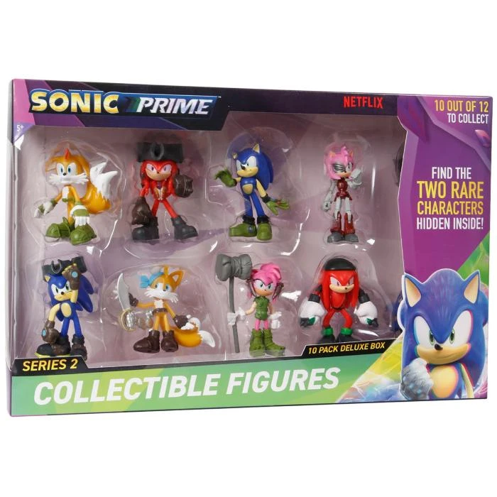 Sonic Prime 10 Figure Pack (Styles Vary)