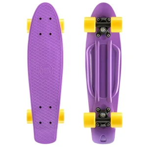 Xootz Kids Retro Cruiser Skateboard - Purple