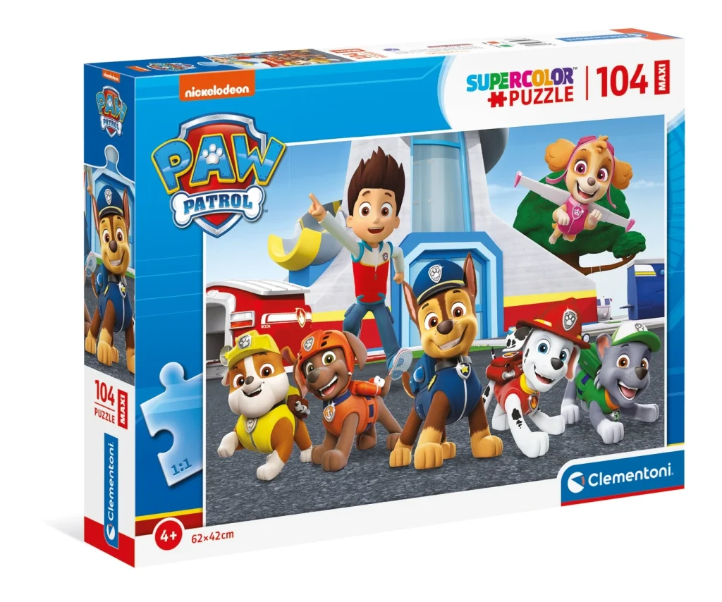 Clementoni Maxi Paw Patrol - 104 Pcs