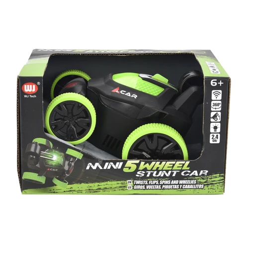 Remote Control Mini 5 Wheel Stunt Car