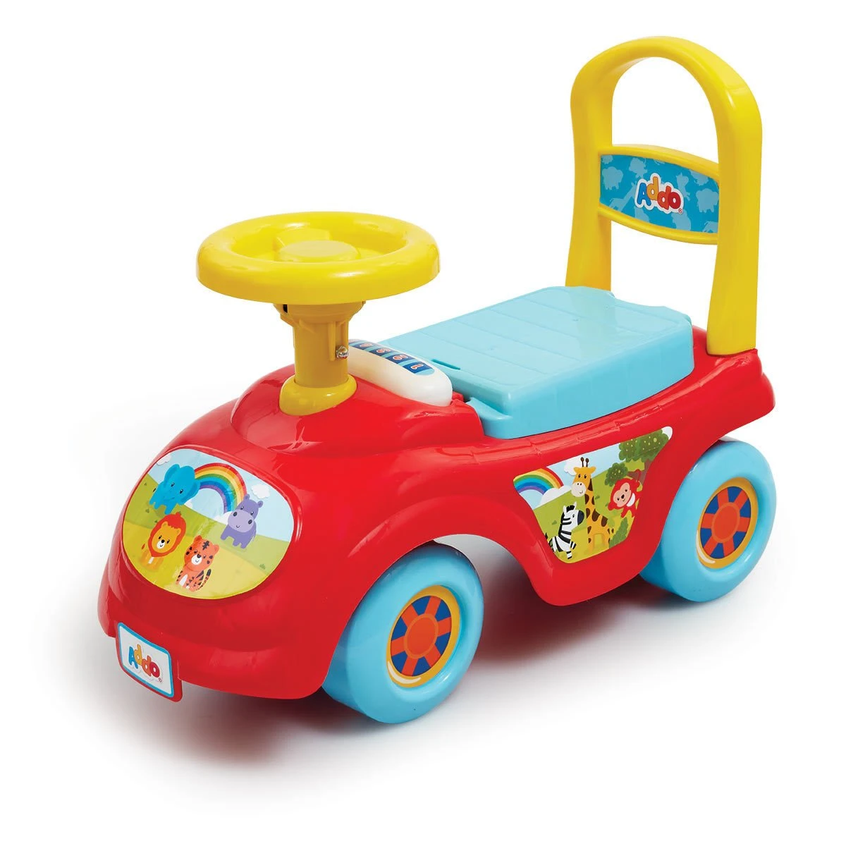 Little Lot Happy Ride On - Red & Blue