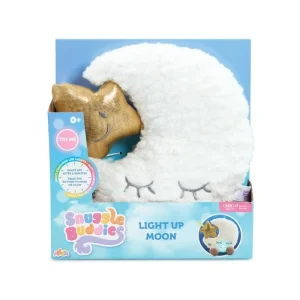 Addo Snuggle Buddies Light Up Moon Soft Toy