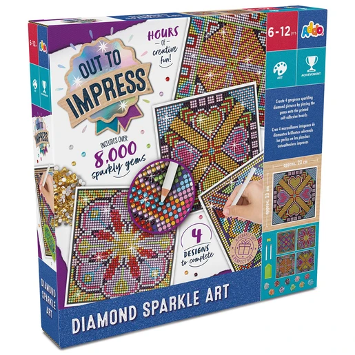 Addo Out to Impress Diamond Sparkle Art