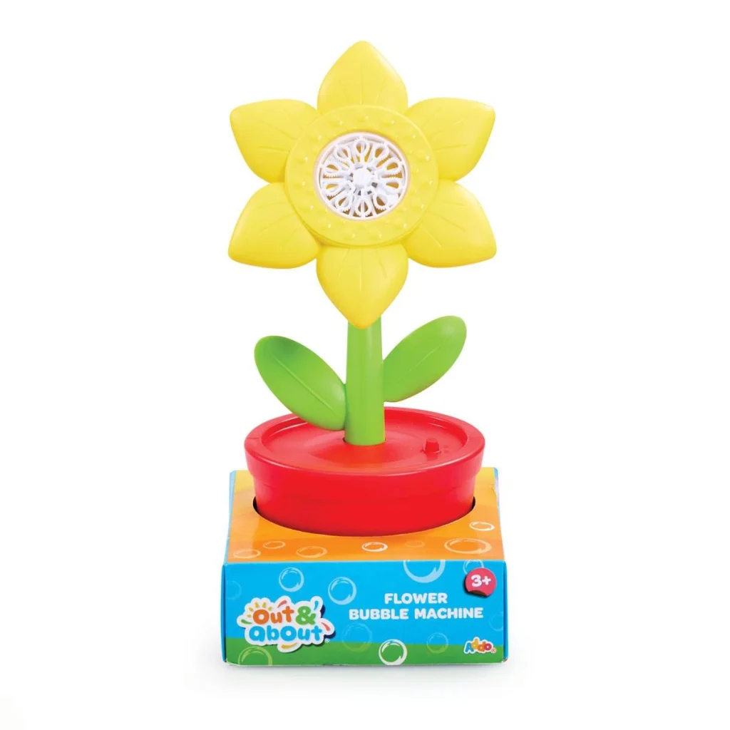 Out And About Flower Bubble Machine
