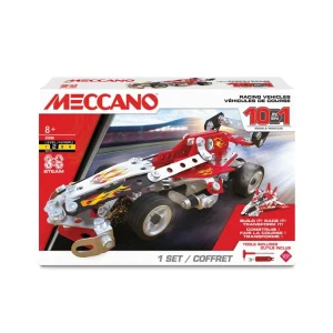 Meccano 10 In 1 Racing Vehicles Construction Set