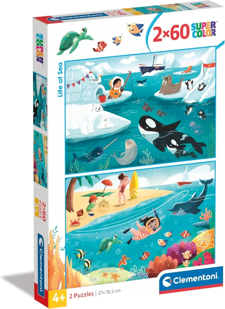 Clementoni Puzzle Noli Life At Sea 2x60 Pcs