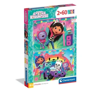 Clementoni Puzzle Gabby's Dollhouse 2x20 Pcs