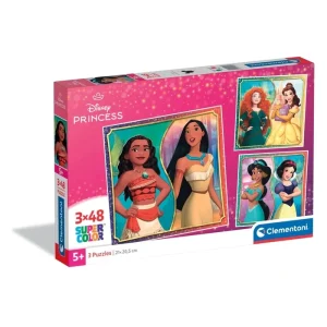 Clementoni Puzzle Disney Princess 3x48 Pcs