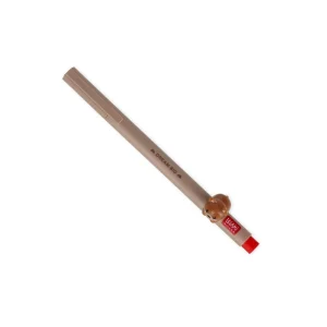 Gel Pen Red With Animal Decoration - Teddy Bear