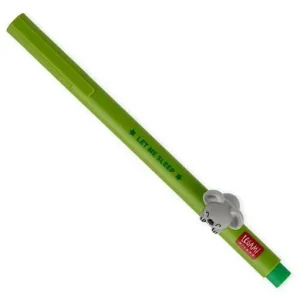 Gel Pen Green With Animal Decoration - Koala