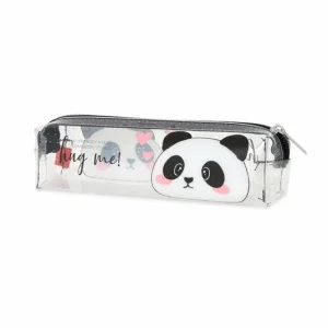Transperent Pencil Case - Panda