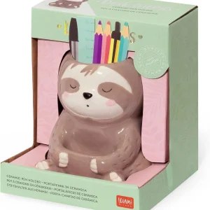 Ceramic Pen Holder - Sloth