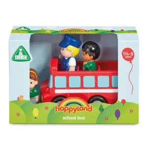 Addo Happyland School Bus with Figures