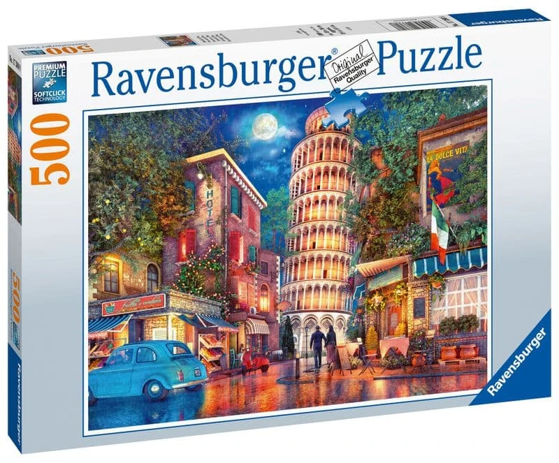 Ravensburger Puzzle Evening In Pisa 500 Pcs