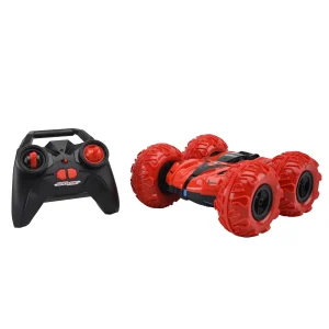 Inflate Wheels Double Stunt Remote Control Car