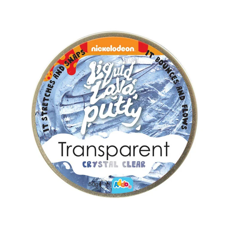 Nickelodeon Liquid Lava Putty Transparent