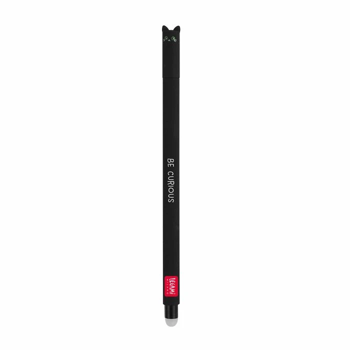 Erasable Gel Pen Black- Kitty