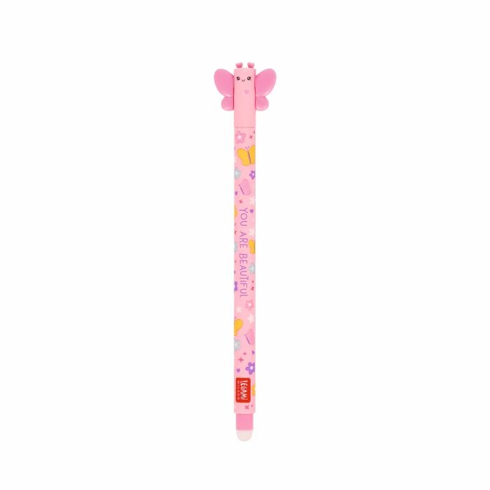 Erasable Gel Pen - Pink Butterfly